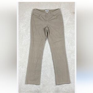 St. John's Bay Gray Straight Leg Jeans Durable Fabric